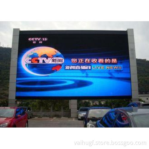 RGB Outdoor LED Scrolling Signs Horizontal Full Color PH12m